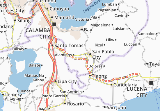 Mapa San Benito