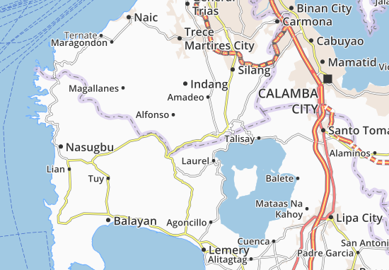 Mapa Zambal