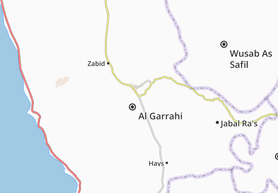 Kaart Plattegrond Al Garrahi