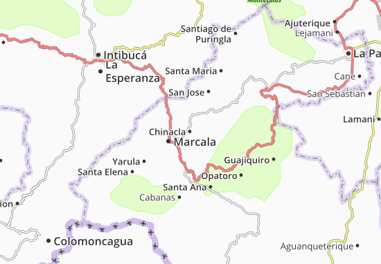 Karte Stadtplan Chinacla