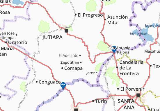 Mapa El Adelanto