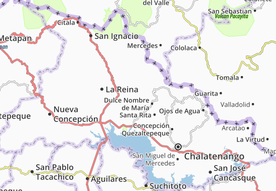 Mapa San Francisco Morazán