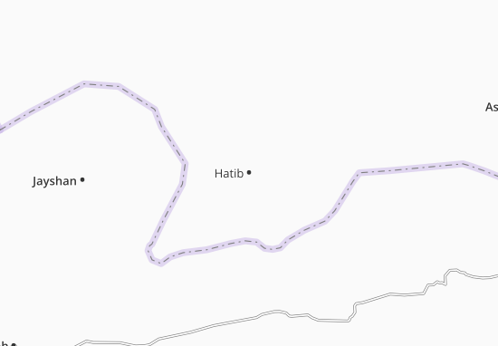 Karte Stadtplan Hatib