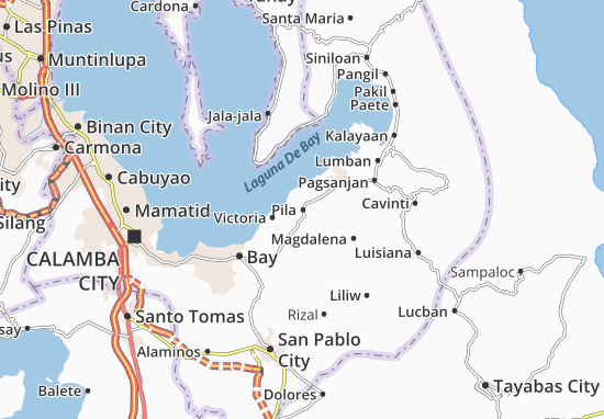 Karte Stadtplan Pila