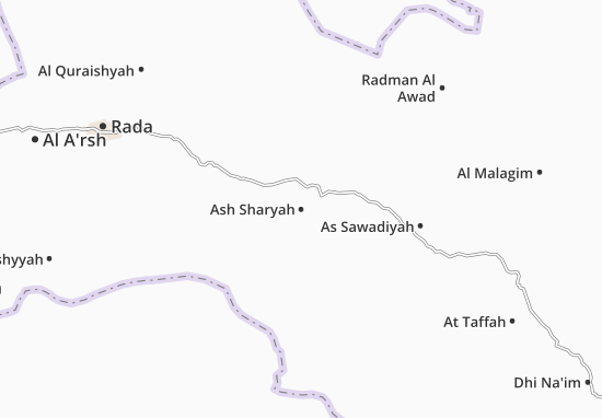 Karte Stadtplan Ash Sharyah