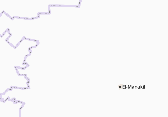 Mapa Wad-El-Mansi