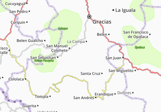 Mapa San Marcos de Caiquin