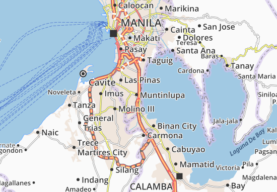 Mapa Alabang