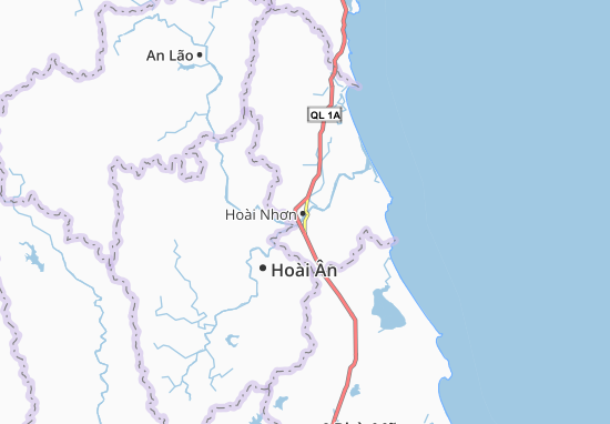 Karte Stadtplan Hoài Nhơn