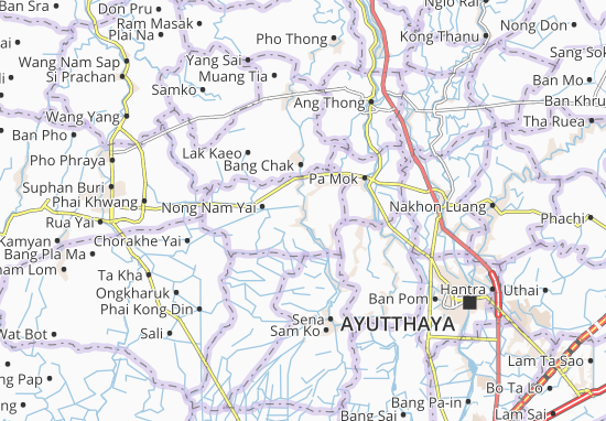 Karte Stadtplan Phak Hai