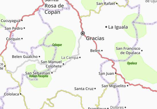 Mapa La Campa
