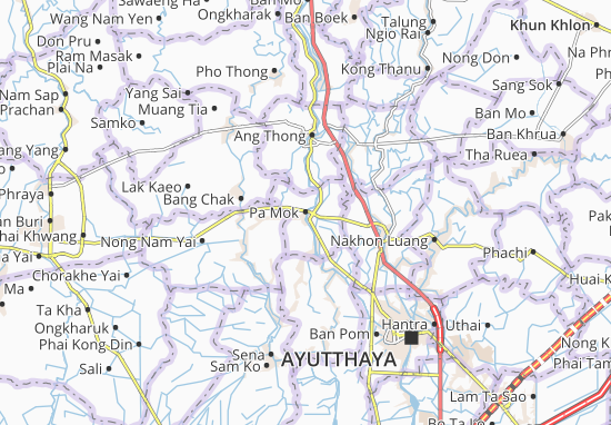 Karte Stadtplan Pa Mok