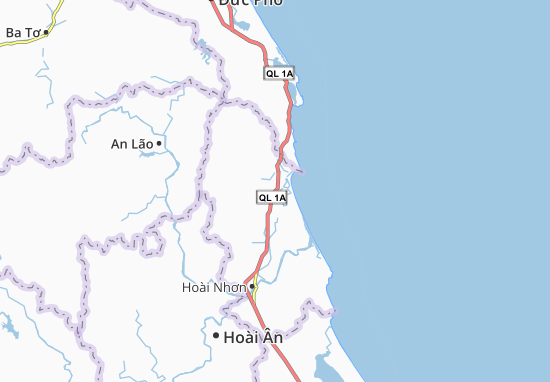 Karte Stadtplan Tam Quan