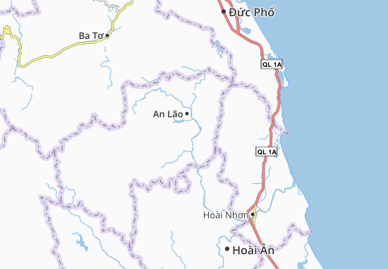 MICHELIN-Landkarte An Tân - Stadtplan An Tân - ViaMichelin