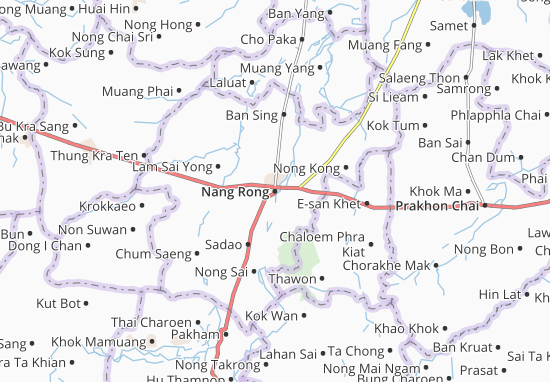 Kaart Plattegrond Nang Rong