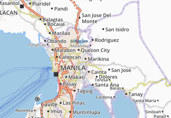 Mapa Marikina