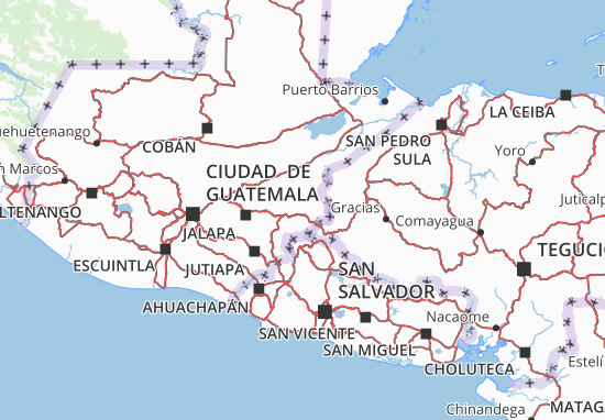 Mapa Chiquimula