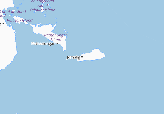 Mapa Jomalig