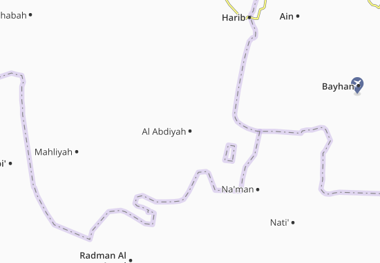 Kaart Plattegrond Al Abdiyah