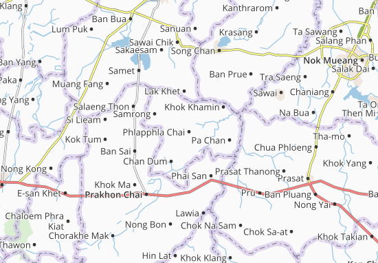 Mapa Phlapphla Chai