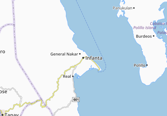 Karte Stadtplan Infanta