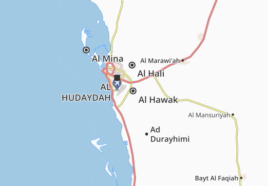Al Hawak Map