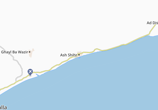 Mapa Ash Shihr