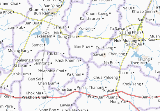 Mapa Sung Noen