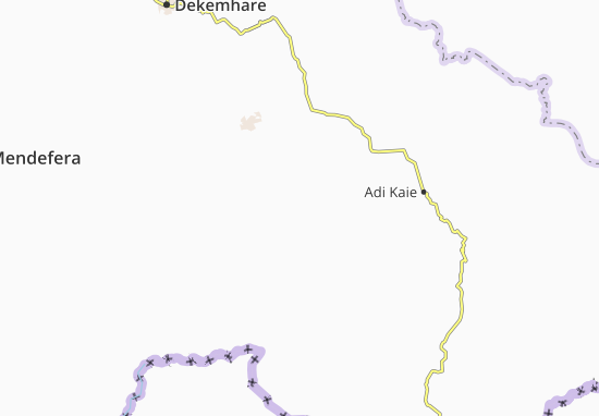 Karte Stadtplan Adi Ferti