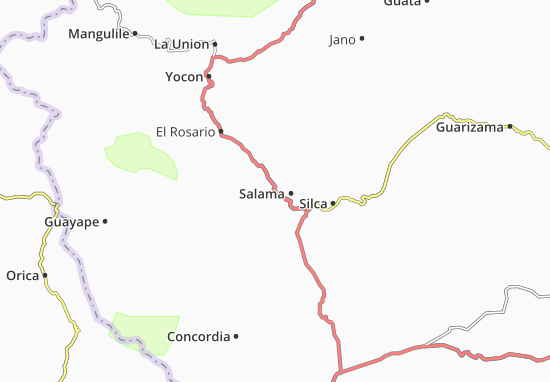 Mapa Salama