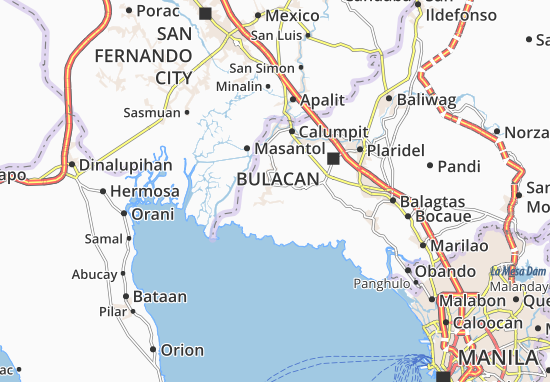 San Sebastian Map