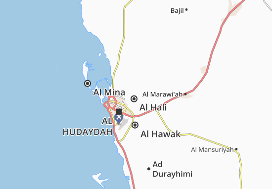 Karte Stadtplan Al Hali