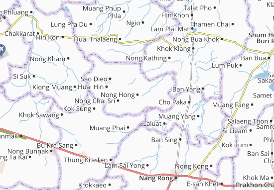 Nong Hong Map