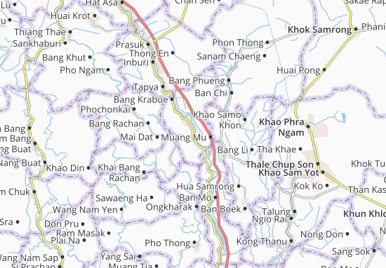 Karte Stadtplan Ton Pho