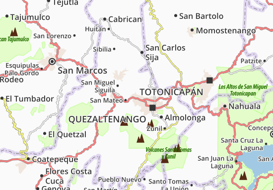 Karte Stadtplan La Esperanza
