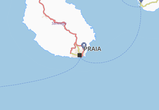 Mapa Praia