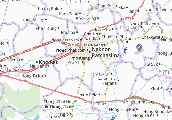 Michelin Ban Nong Pru Map Viamichelin