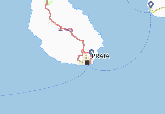 Karte Stadtplan São Pedra