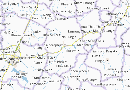 Mapa Sikhoraphum