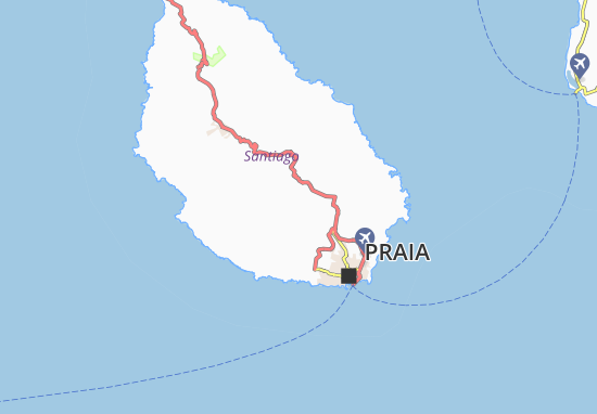 Châ Larga Map
