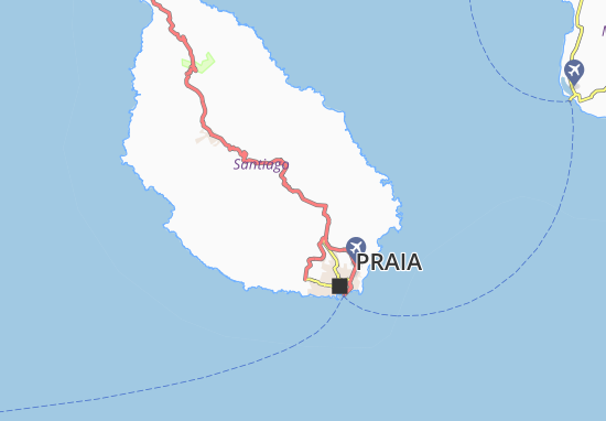 Mapa Achada Portal