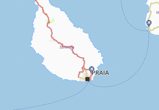 Mapa Costa Nora