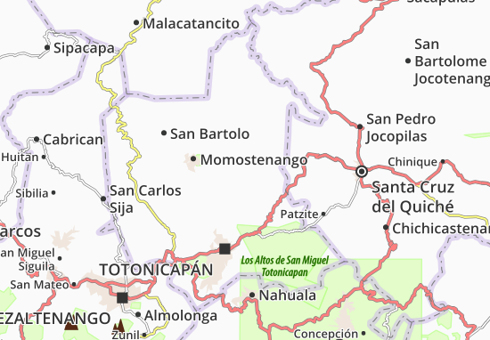 Mappe-Piantine Santa Maria Chiquimula