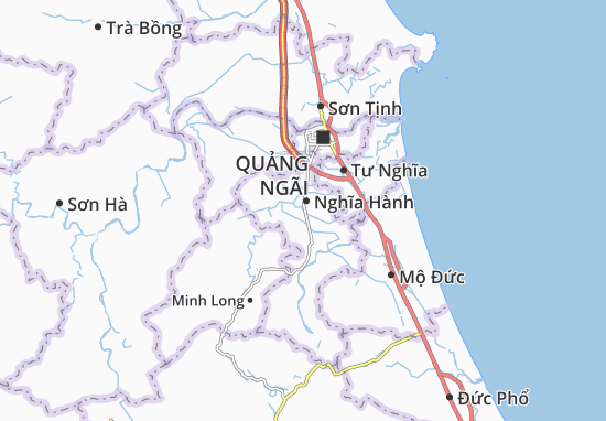 Karte Stadtplan Hành Minh