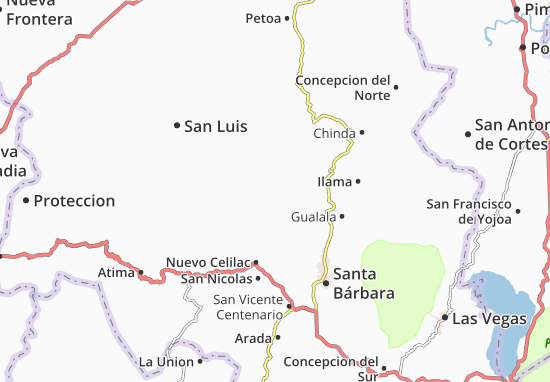 Mapa San Jose de Colinas