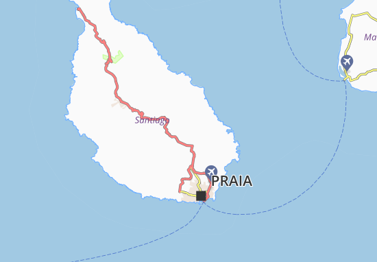 Mapa Rabola
