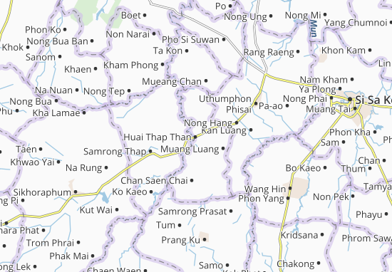 Mapa Huai Thap Than