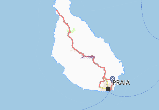 Mapa Choupana