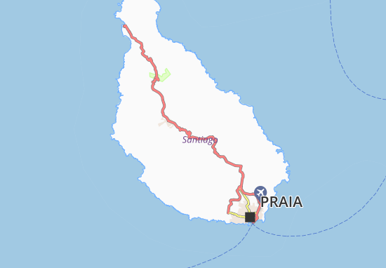Mato Ribeiro Map