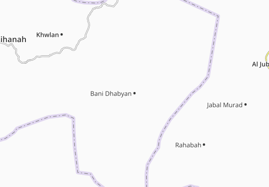 Bani Dhabyan Map